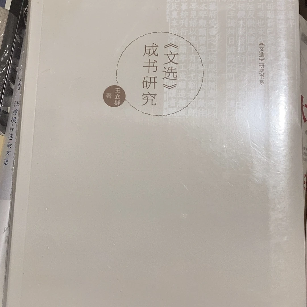 王立群老师 文选成书研究