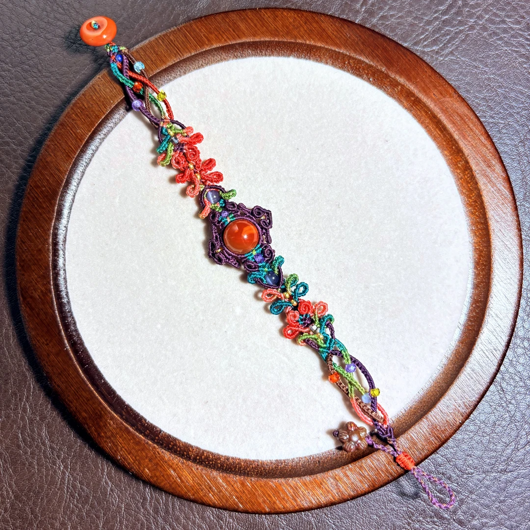 结结欢喜文创【青云缀】原创手绳教程