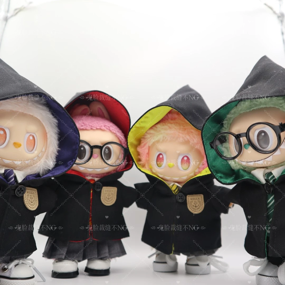 【鬼脸裁缝】[哈利波特魔法学院套装]拉布布娃衣123代通用（不含娃）