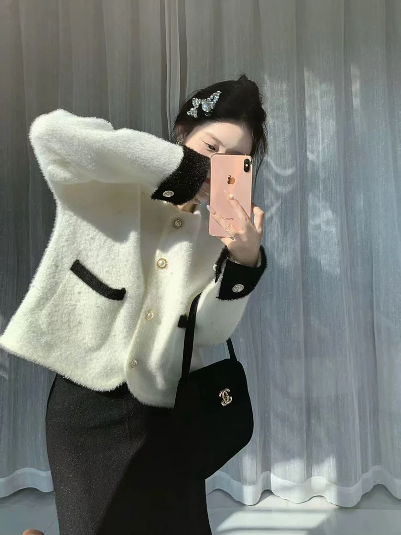 新款气质时尚轻奢百搭网红女装小香风-4002