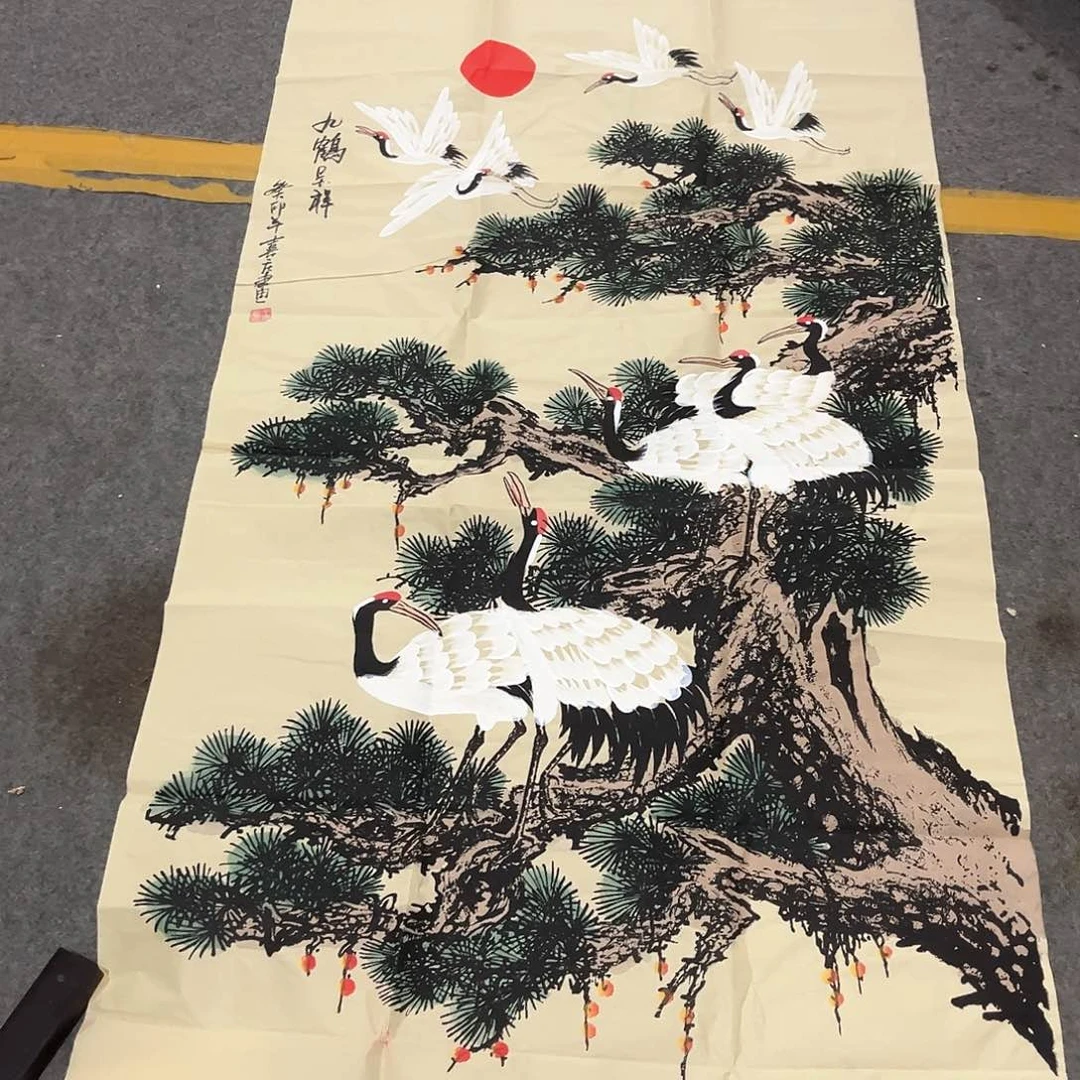 国画纯手工绘画作品欣赏作品