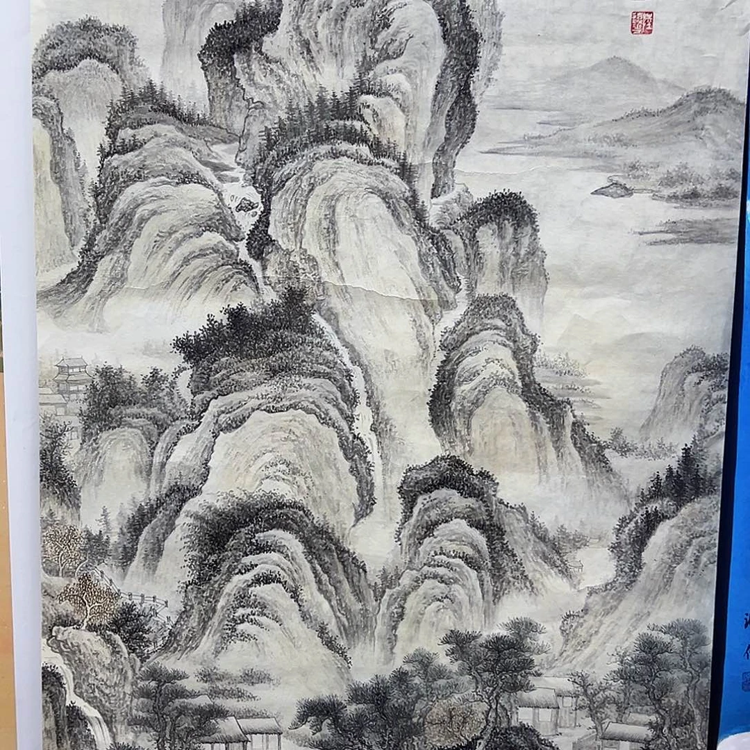 国画事事顺心如意心想事成