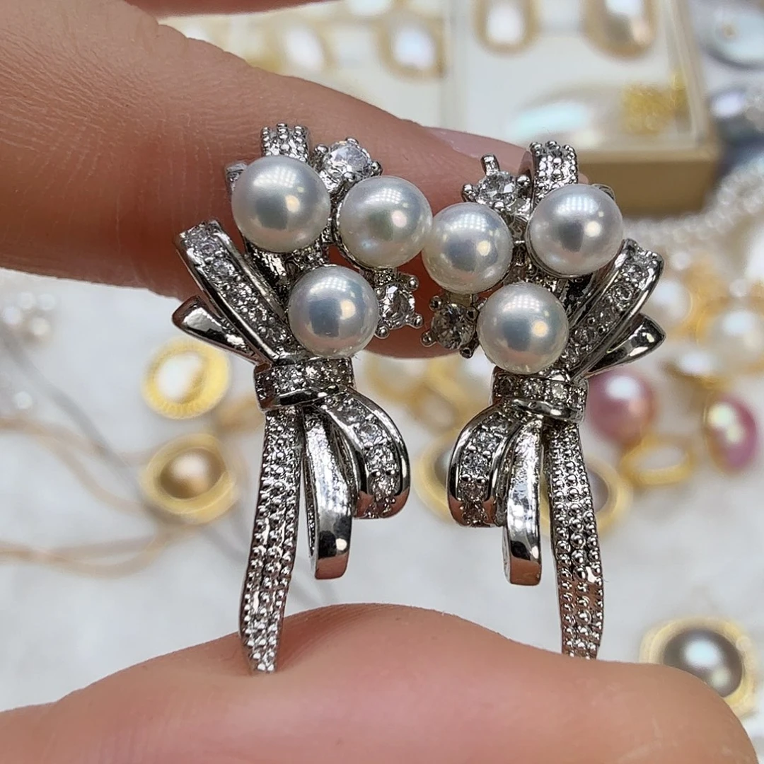 耳饰淡水珍珠未镶嵌