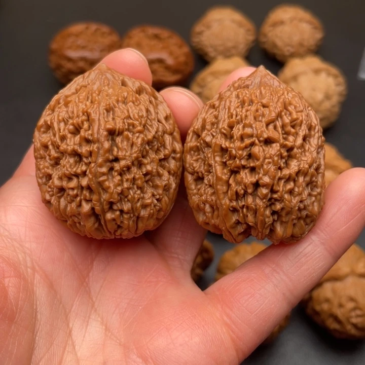 吊坠文玩核桃大蒜头38尺