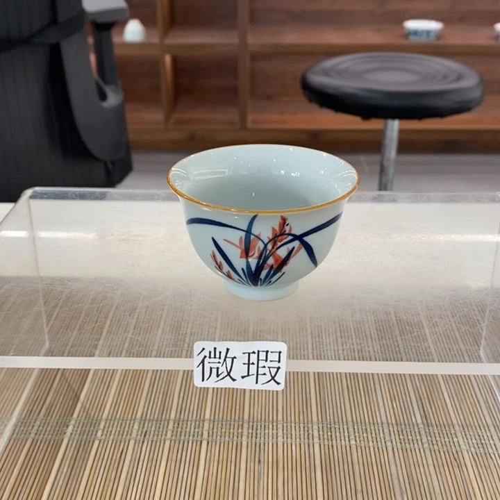 釉下老陶泥手工绘制