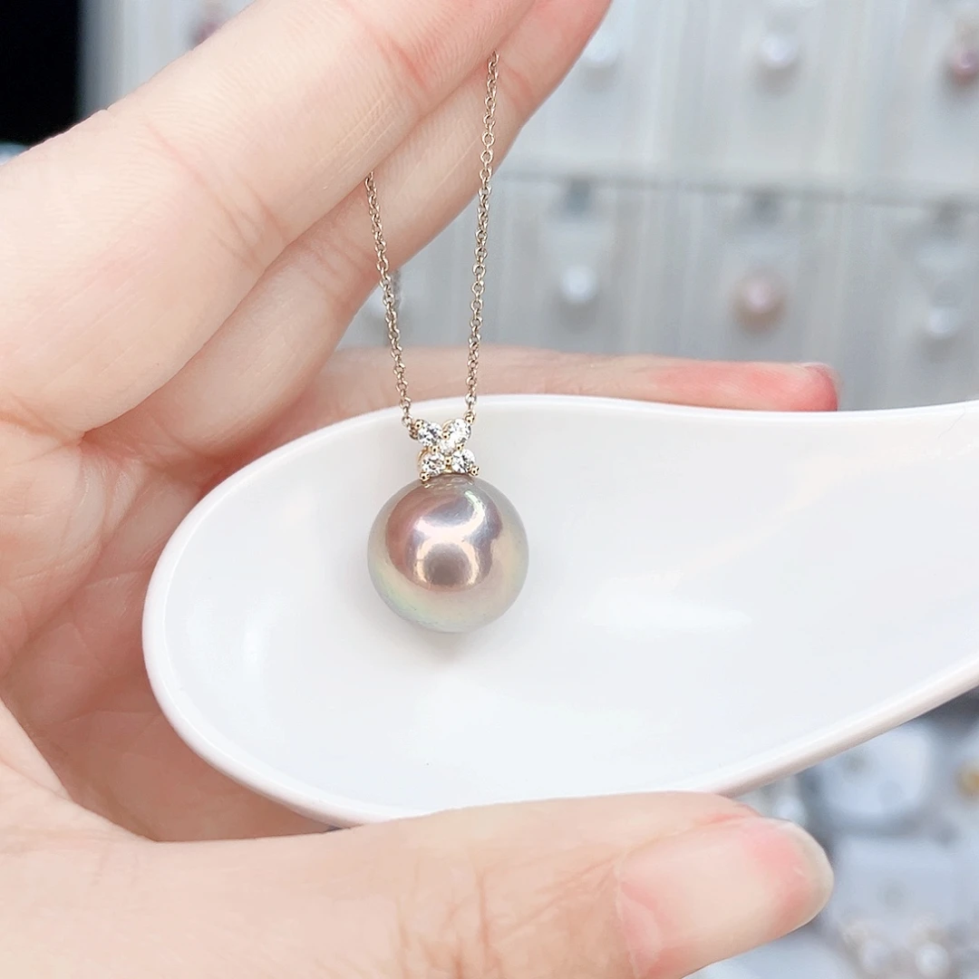 淡水珍珠合金吊坠(赠链)