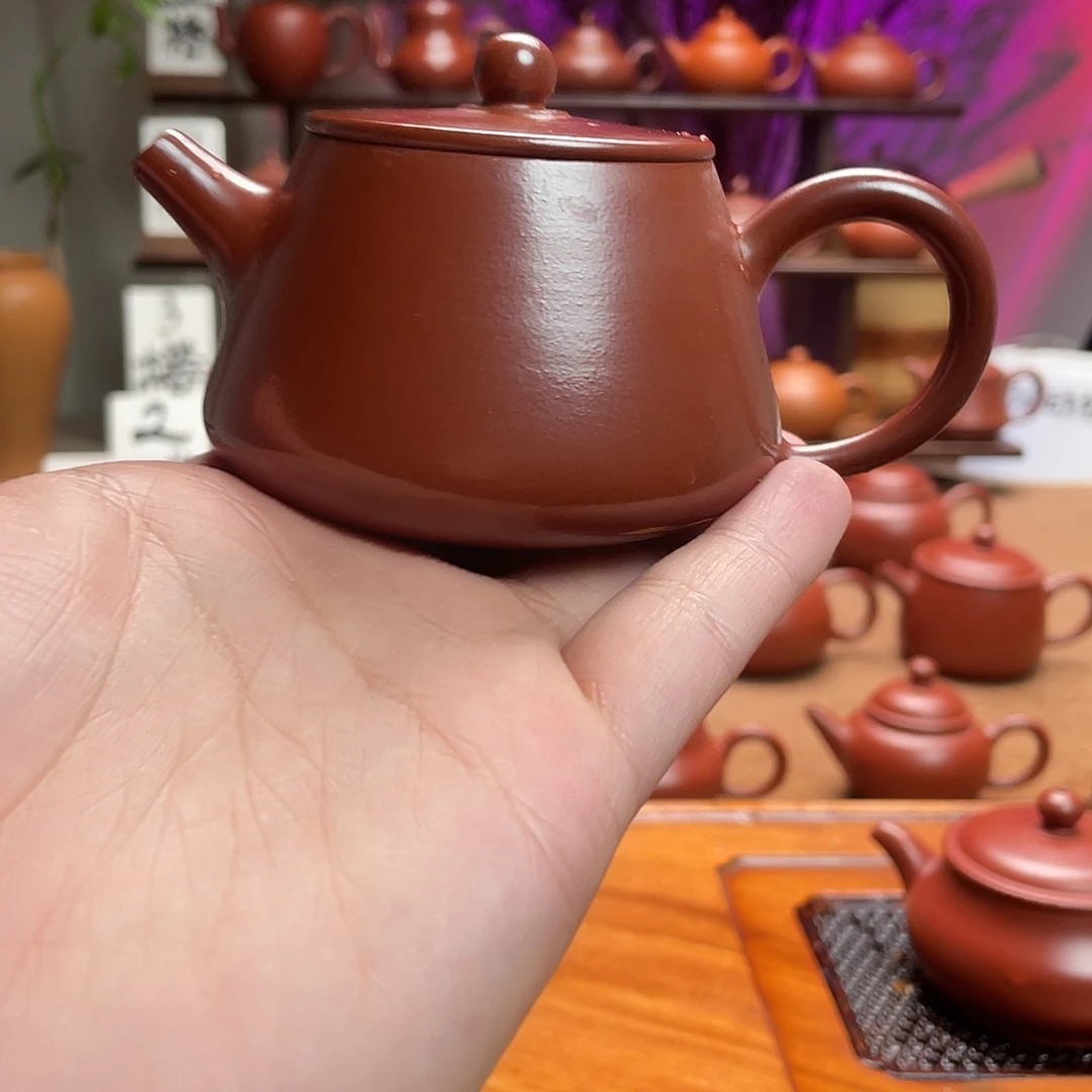 紫砂茶壶萌****、石瓢手拉壶