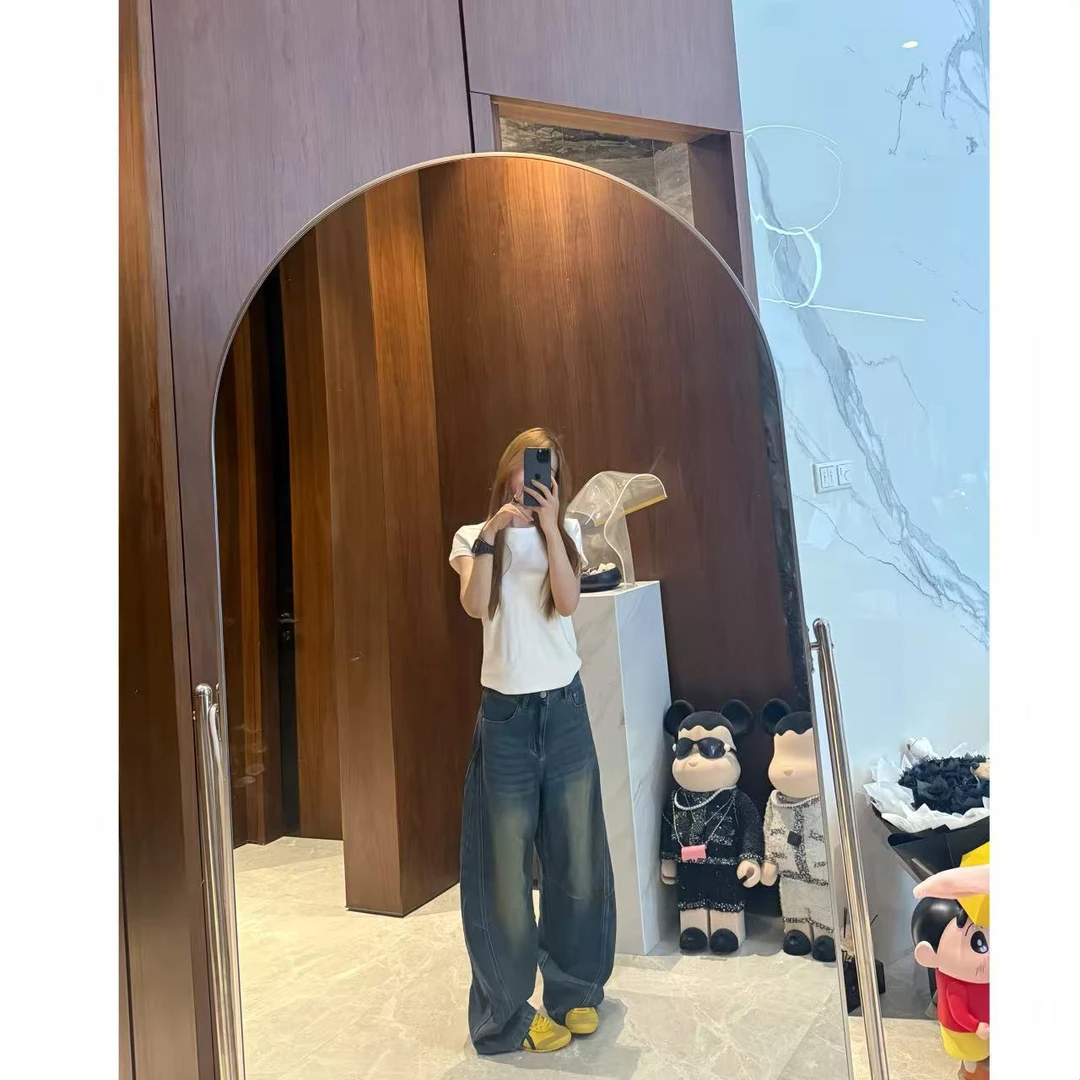 徐秋阳  街头艺术社   秋季新款时尚休闲显瘦显白牛仔裤MC0109