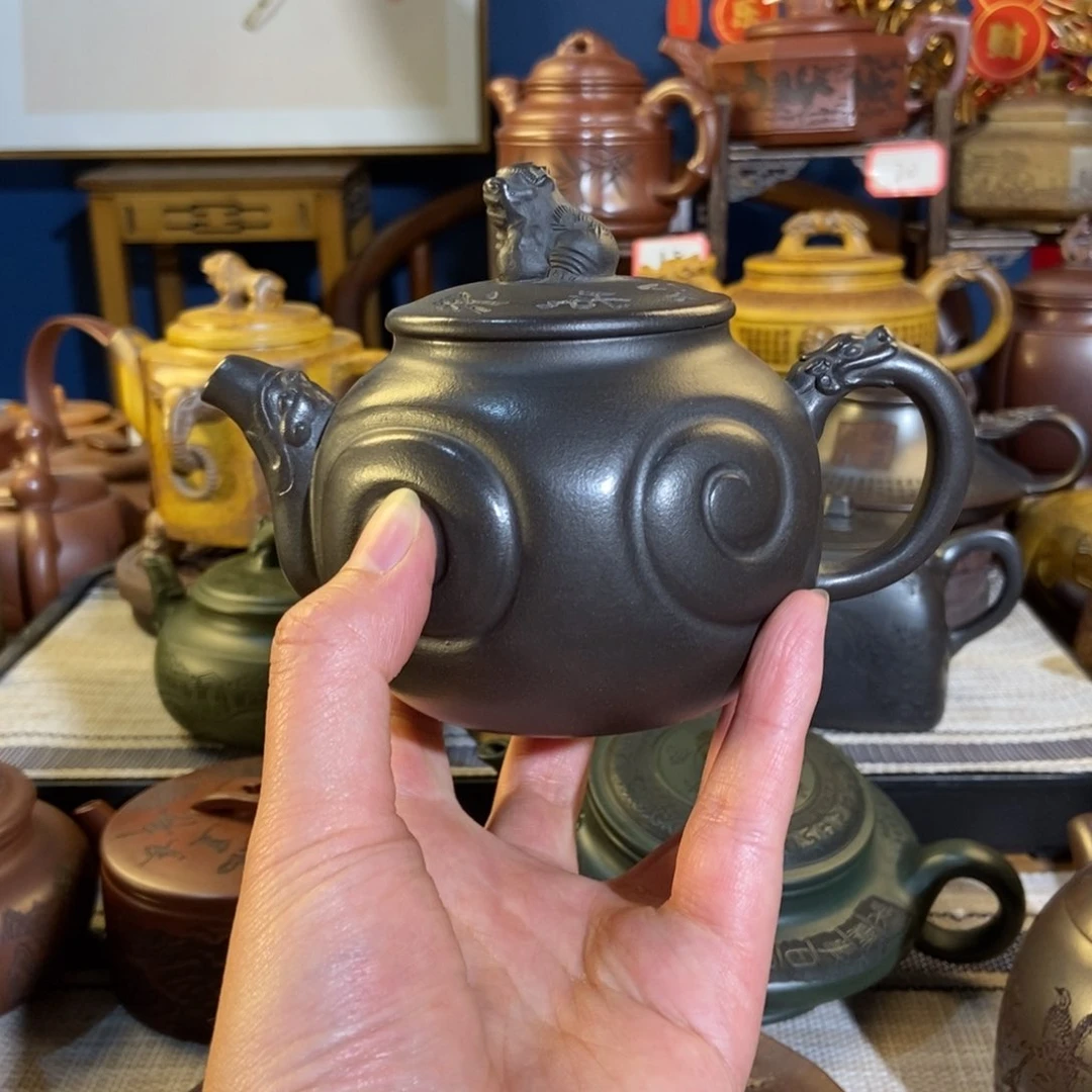 紫砂茶壶紫砂艺人微瑕疵