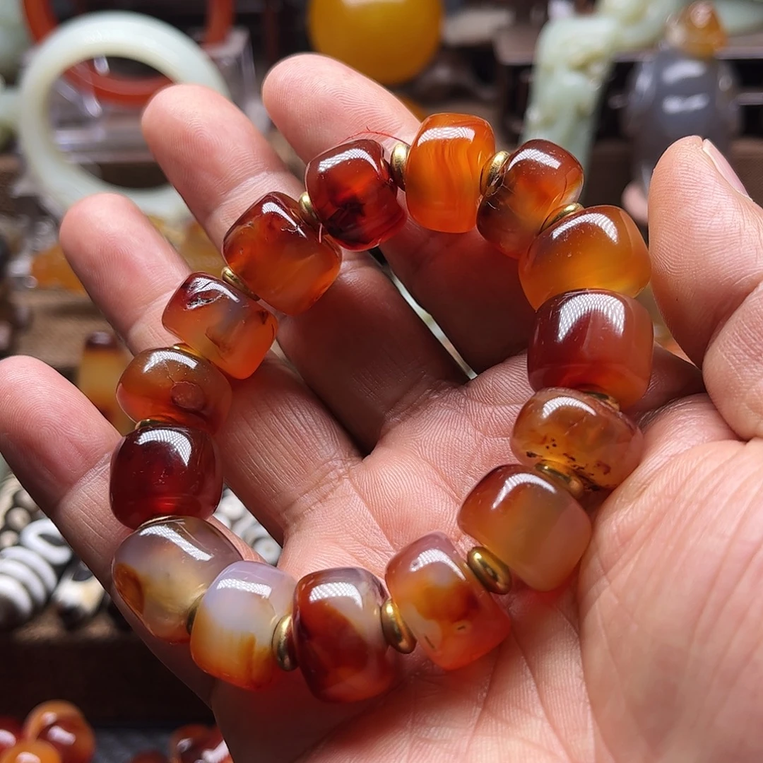 玛瑙/玉髓未镶嵌车挂