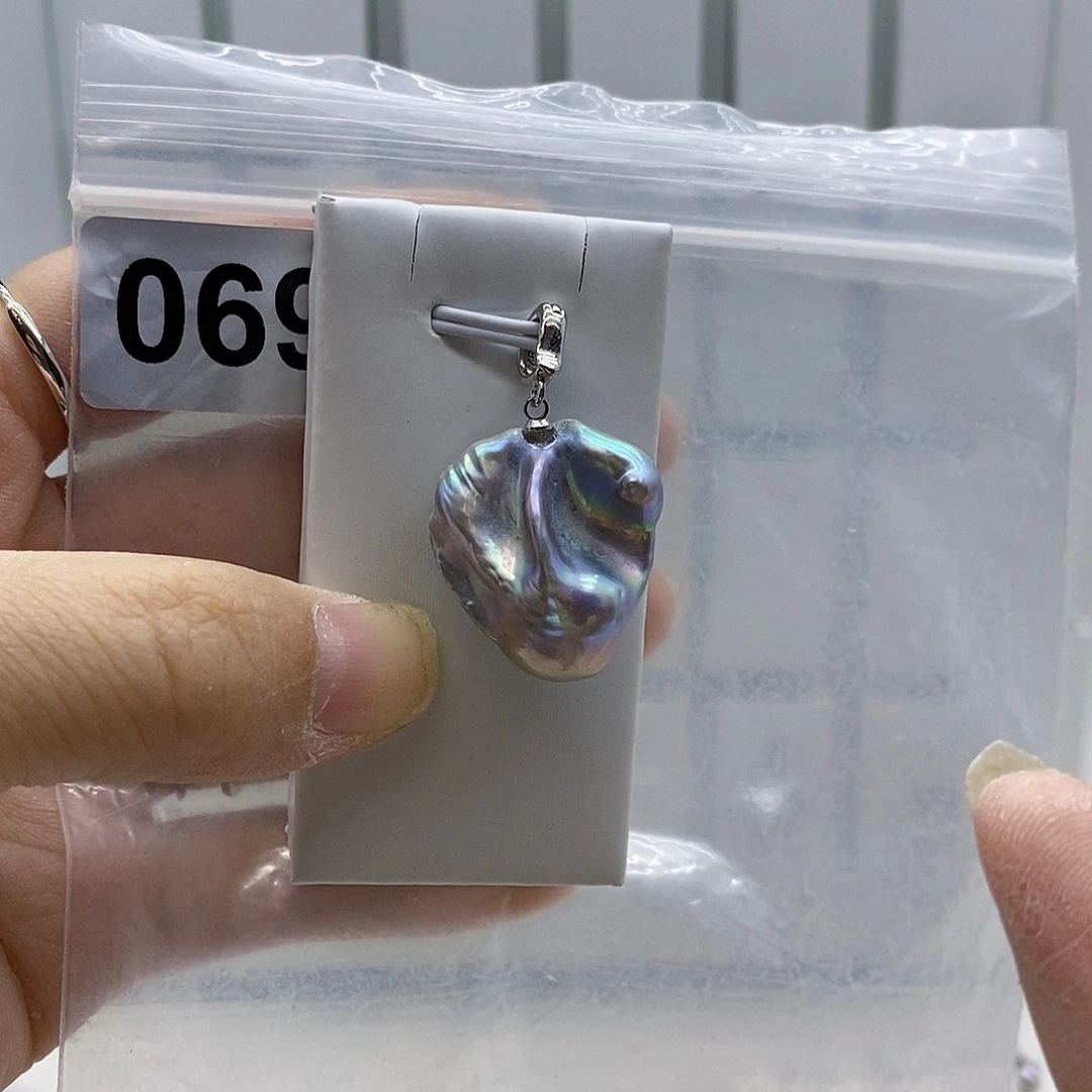颈饰合金淡水珍珠
