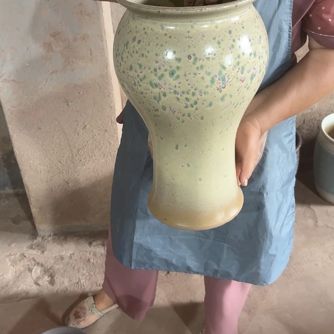 紫砂花盆口20高40一个