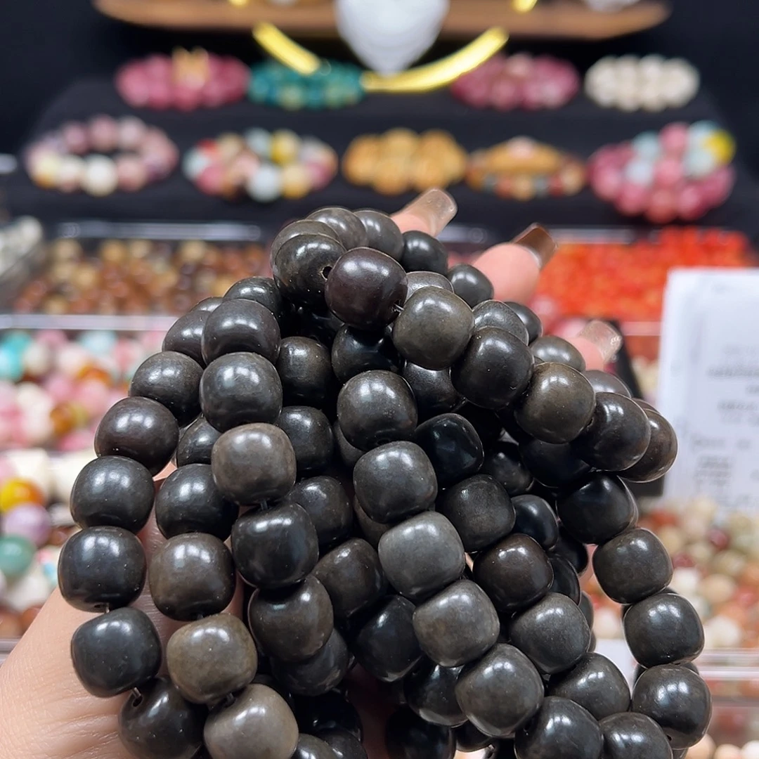 菩提根/象牙果手串卡14黑金桶160克10小条
