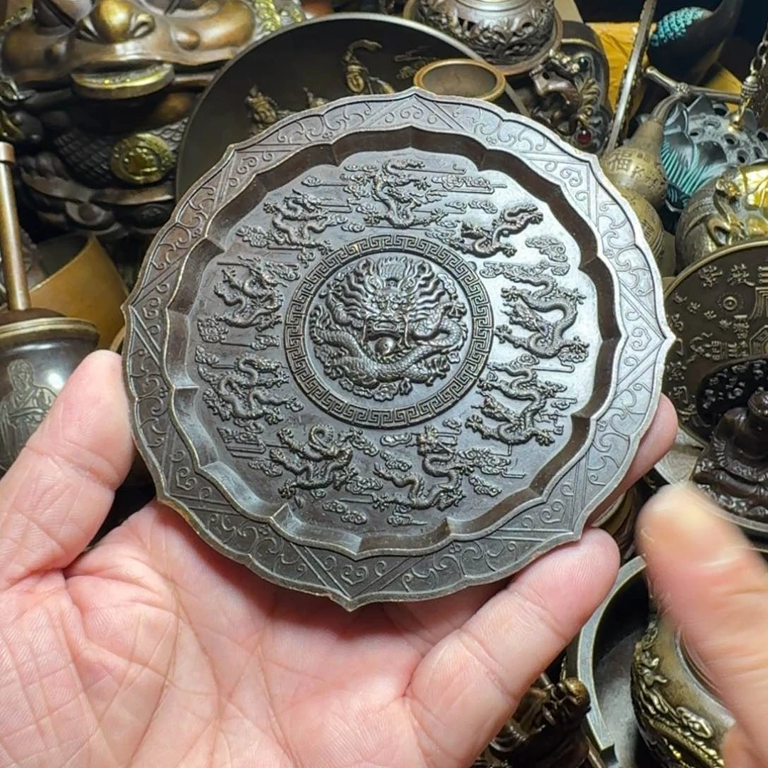 铜器摆件收收藏藏