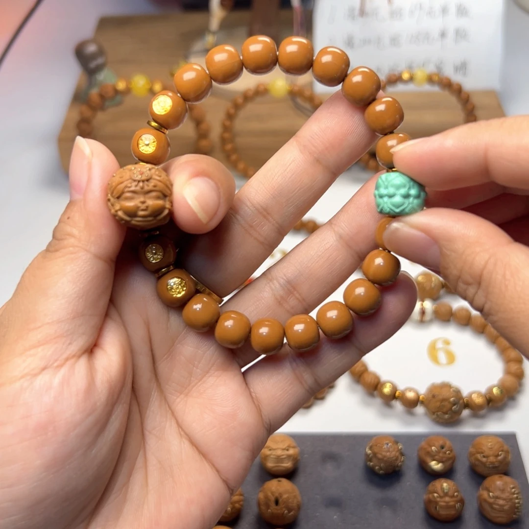 吾***意手串猴头核桃老型➕四标➕双配