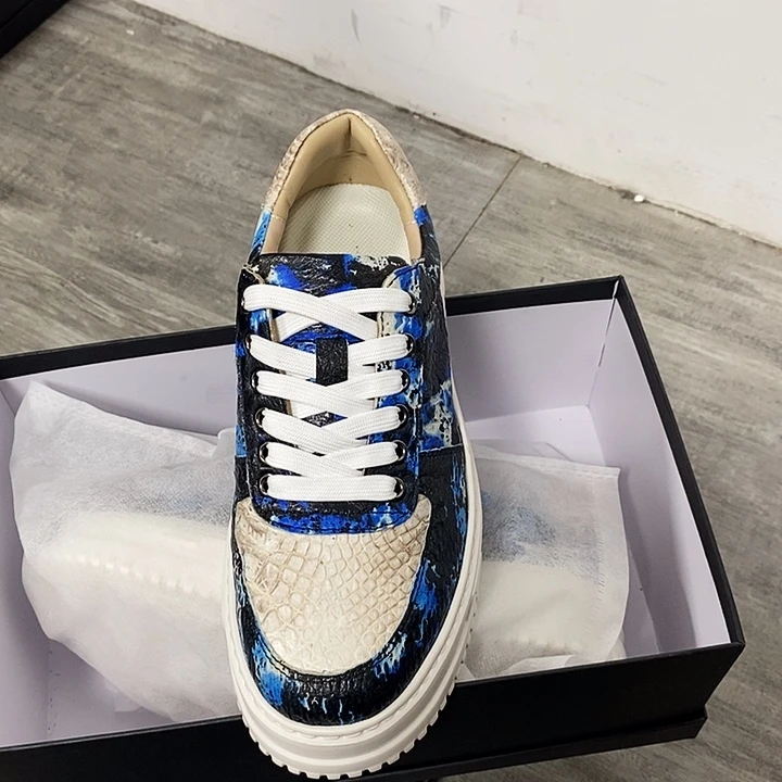 聚***柜真皮39码男士休闲鞋