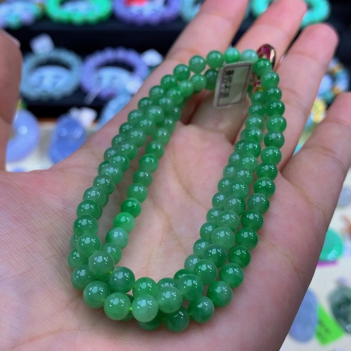 未镶嵌手链翡翠翡翠