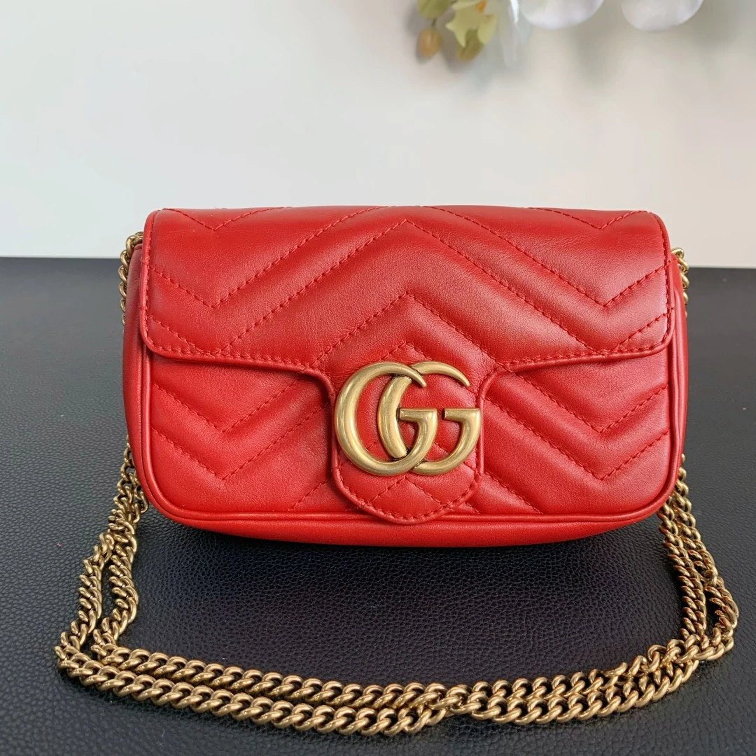 95新 GUCCI/古驰 【闲置】gucci super mini