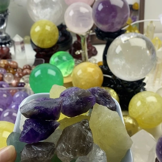 水晶珠宝半成品未镶嵌水晶7号