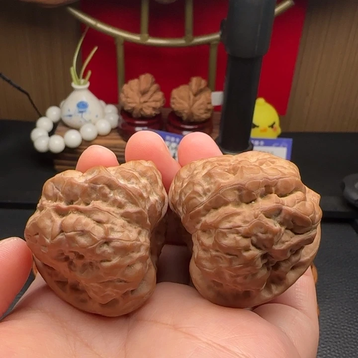 把件文玩核桃蛤蟆头全品