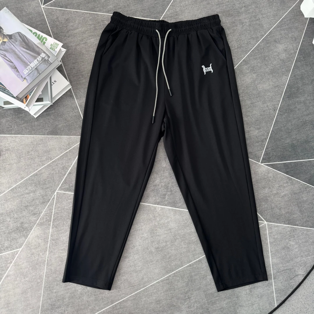 【女权贵族】T夏季设计师款休闲抽绳休闲裤-3303B