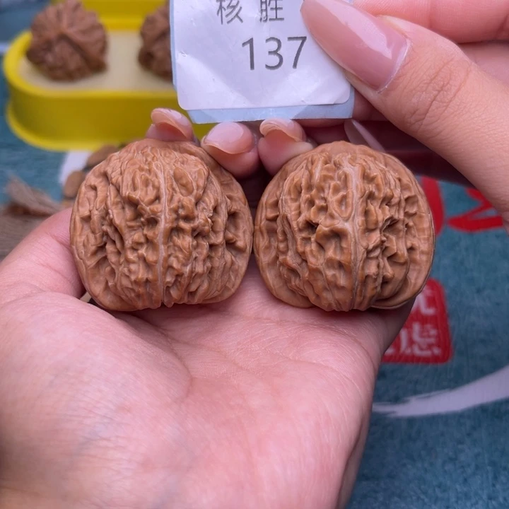 把件文玩核桃汗高楼41.137