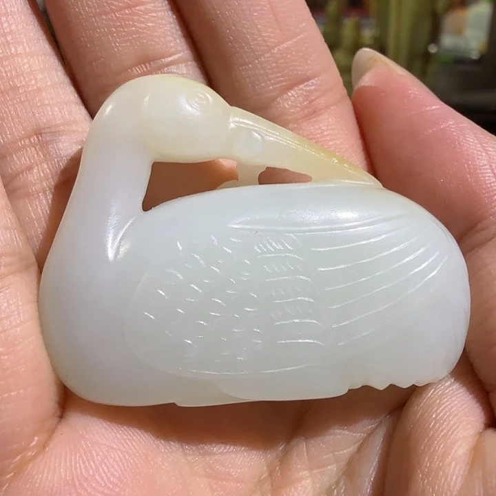 用***天和田玉（糖玉）未镶嵌颈饰