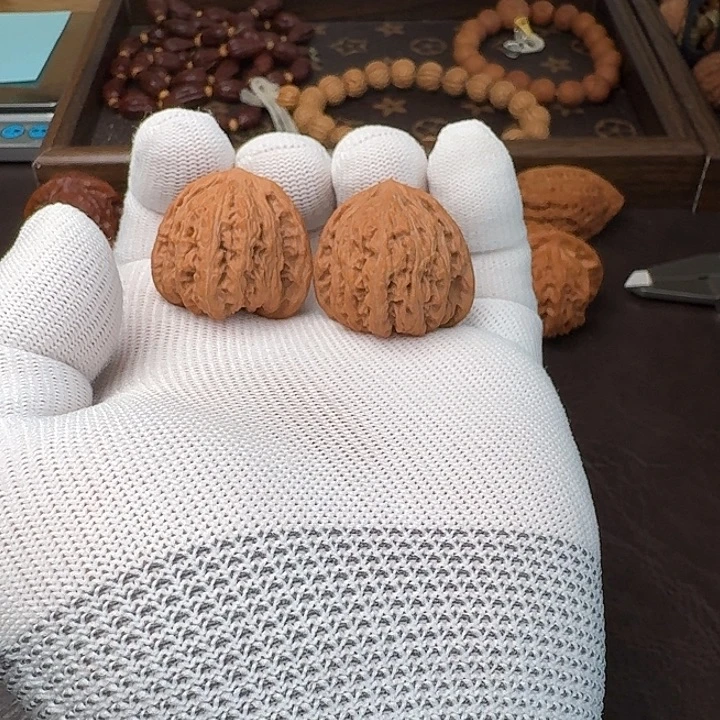 文玩核桃把件十一号承德密纹