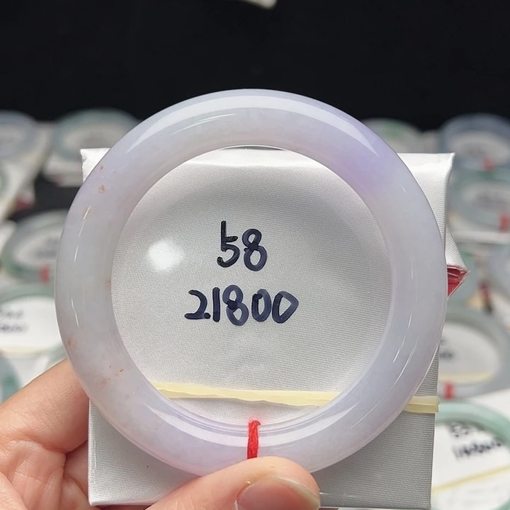 翡翠未镶嵌手镯（圆镯）