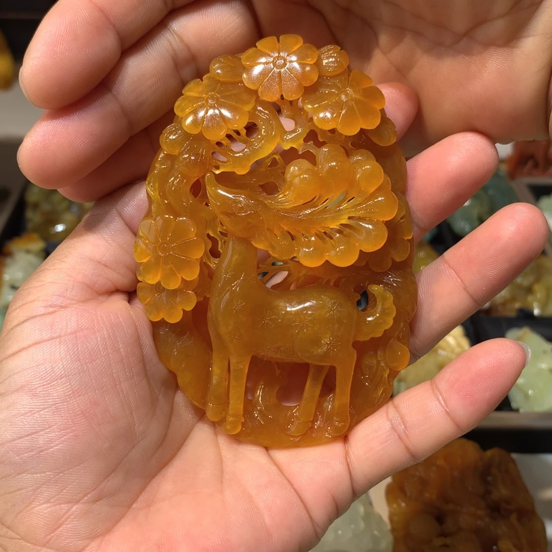 老***厂未镶嵌蛇纹石玉颈饰