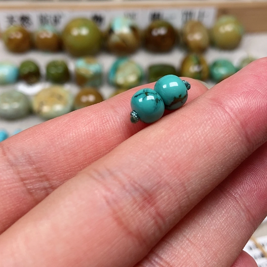 未镶嵌绿松石珠宝半成品?****?