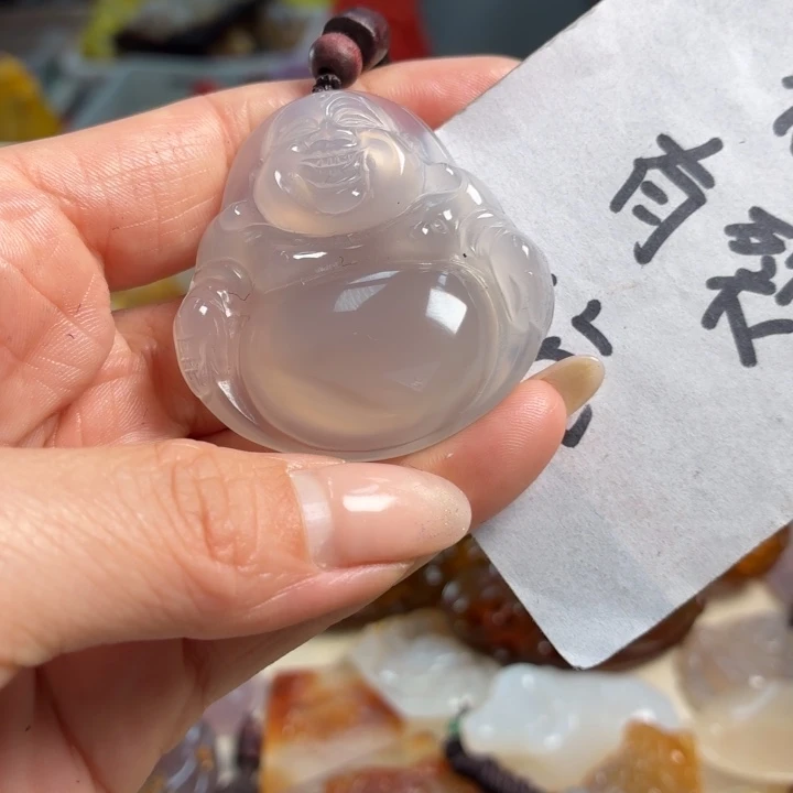 玛瑙/玉髓未镶嵌吊坠(不含链)