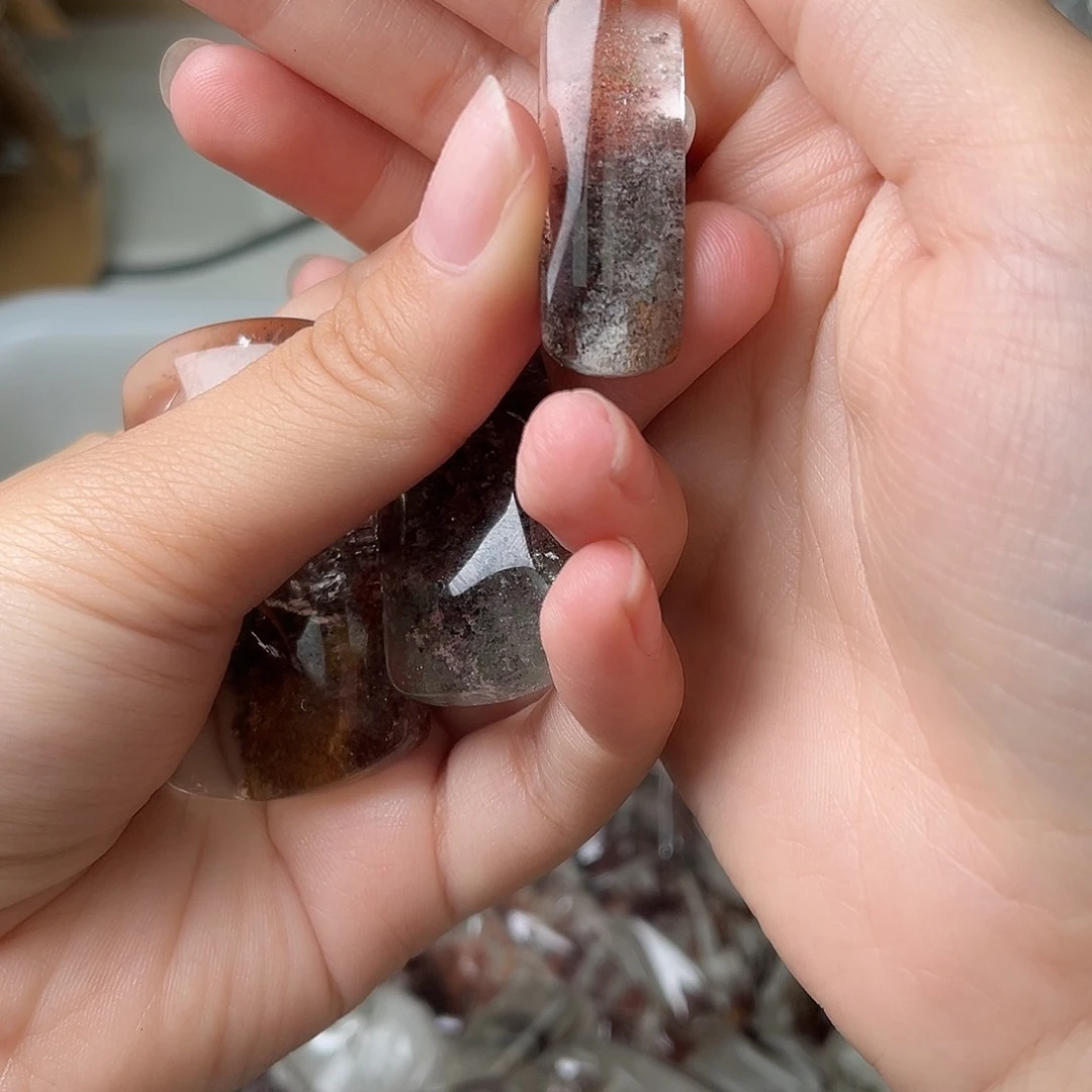 青***染银S925镶嵌颈饰水晶