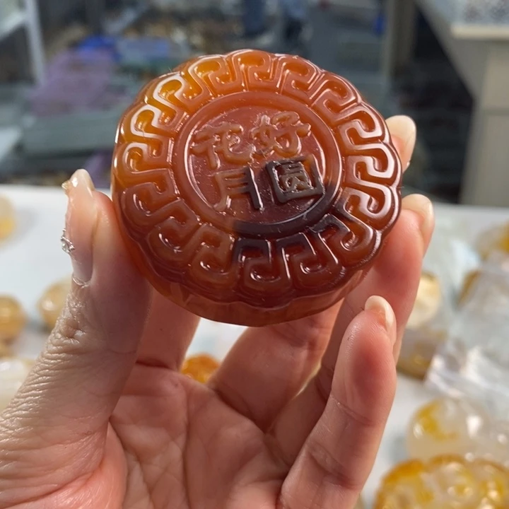 玛瑙/玉髓吊坠(不含链)未镶嵌