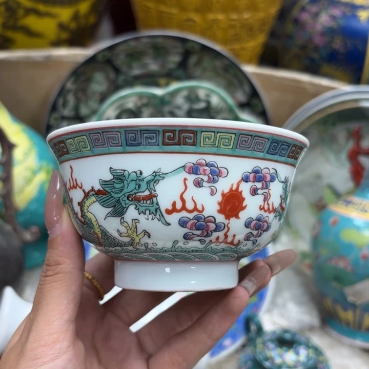 瓷片瓷器摆件 瓷器摆件