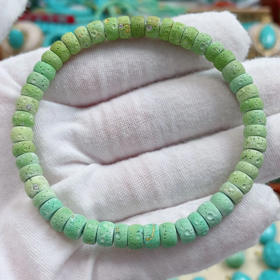 未镶嵌绿松石珠宝奇石