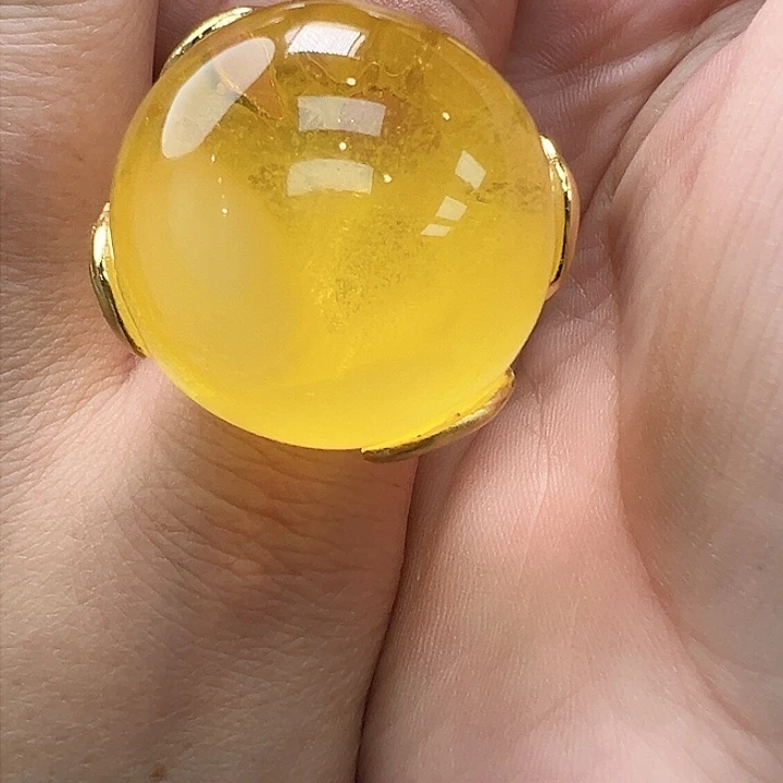 琥珀未镶嵌珠宝奇石
