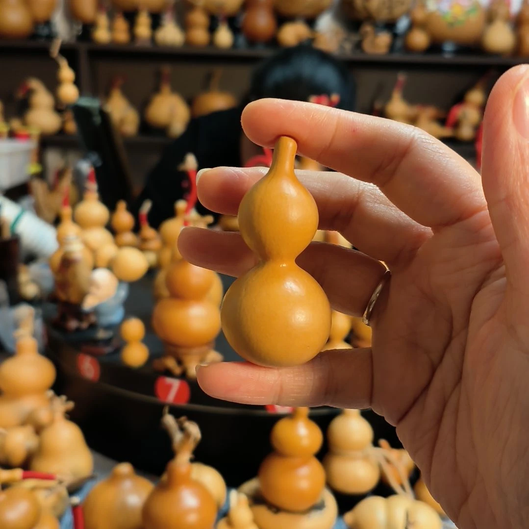 玫***园葫芦福禄双全手把葫芦