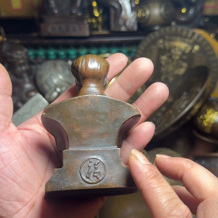 铜器摆件收收藏藏