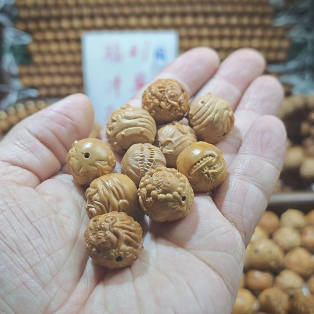 H****猴头核桃手串十个单籽瑕疵不退换货