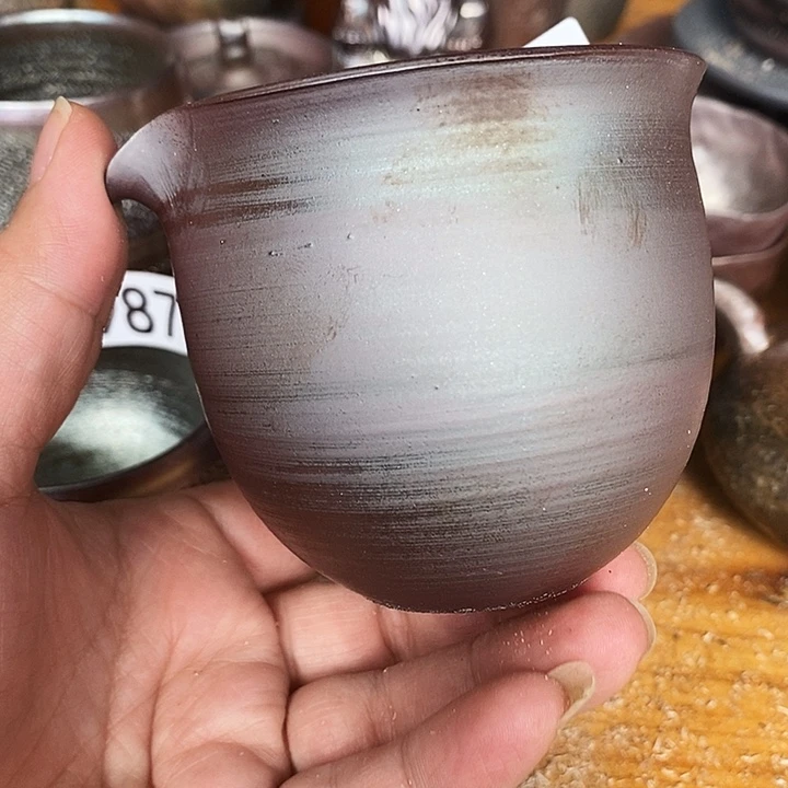紫砂茶杯沉*柴烧纯手工451