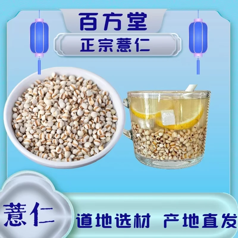 薏仁农家薏米薏米仁小颗粒薏仁米苡米仁自然晒干克 精选薏米仁