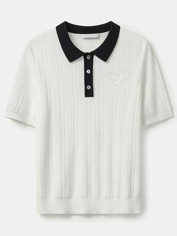 2025年夏季新款polo衫时尚百搭上衣女 011