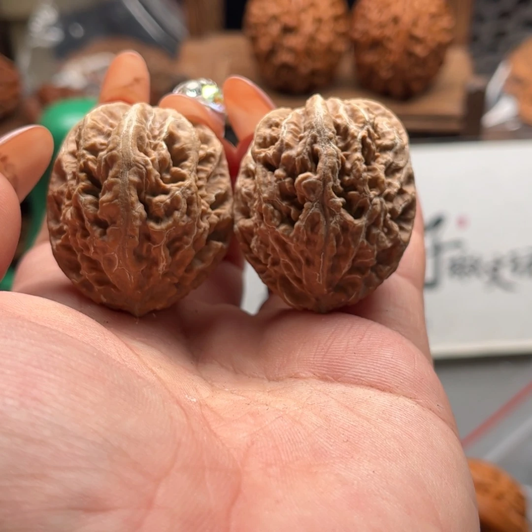 文玩核桃把件关东木子家楸大胖109