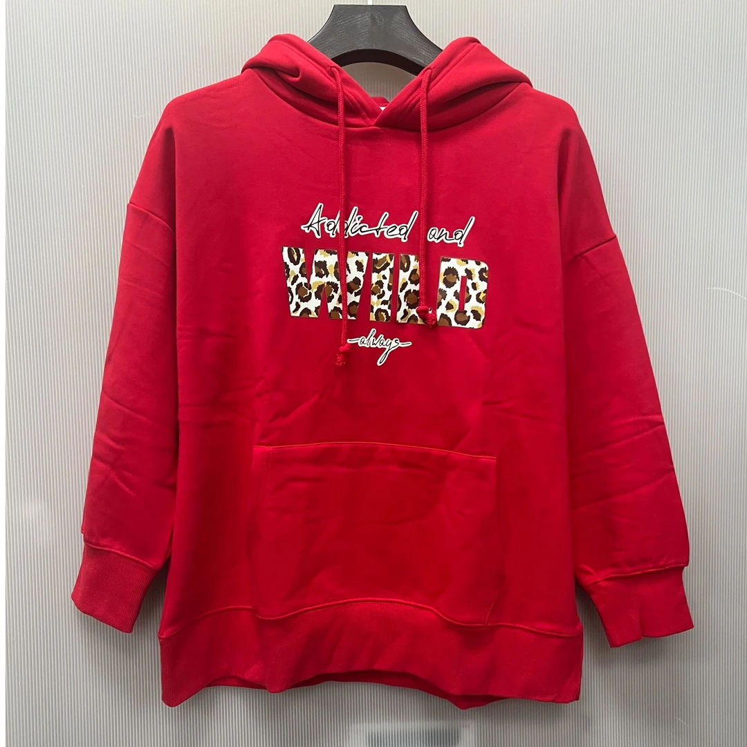 A354秋冬男女加绒圆领卫衣