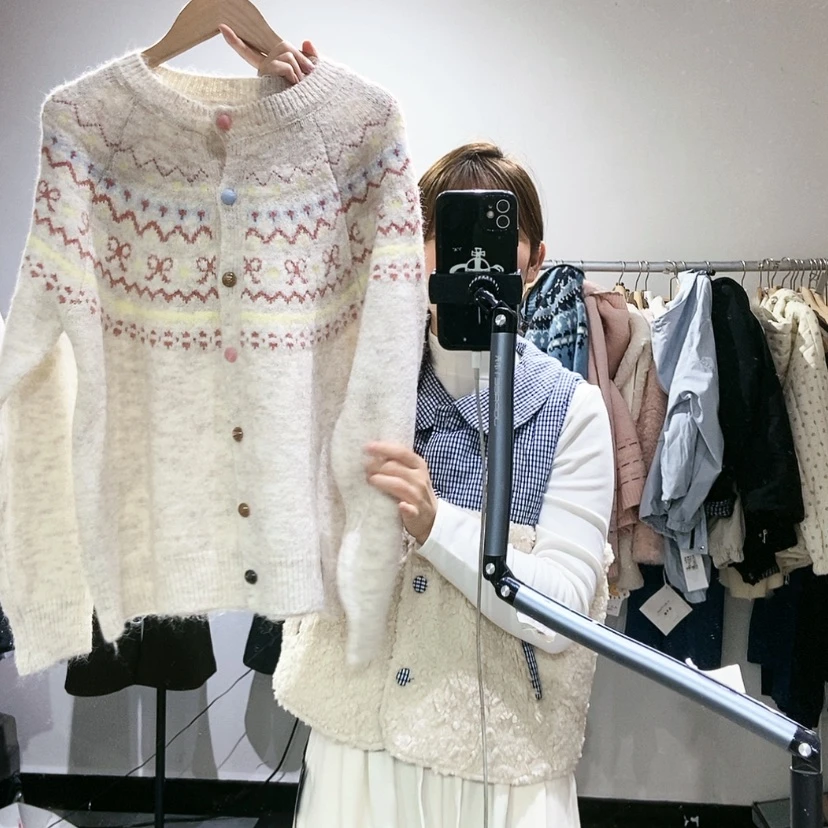 【闪购商品】燕麦开衫