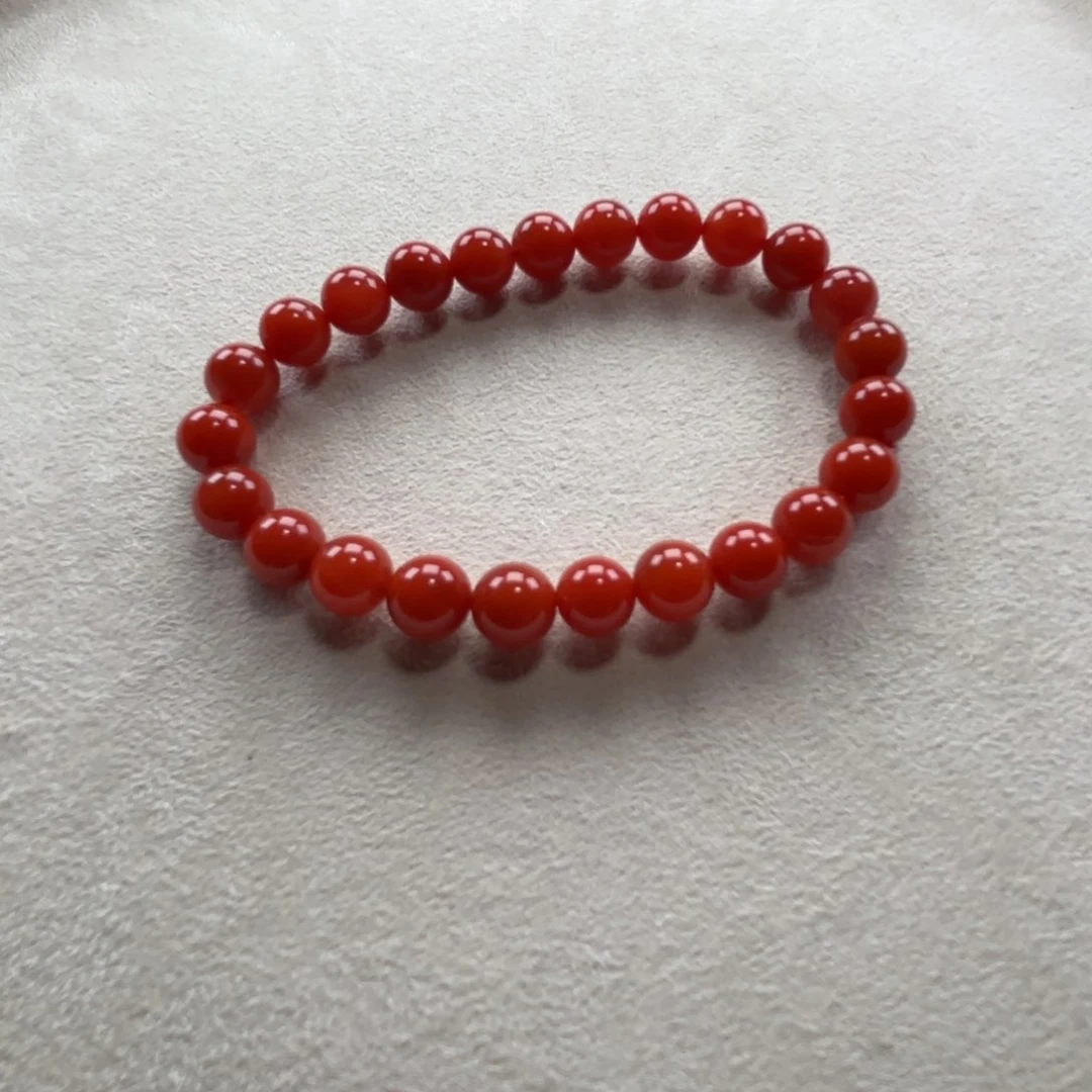 南红玛瑙8➕手串未镶嵌