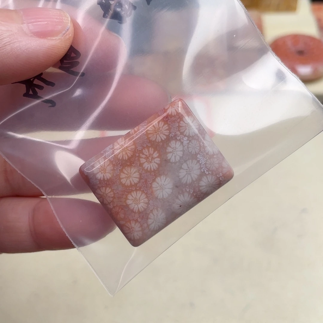 【闪购商品】未镶嵌吊坠(赠链)硅化玉彩*