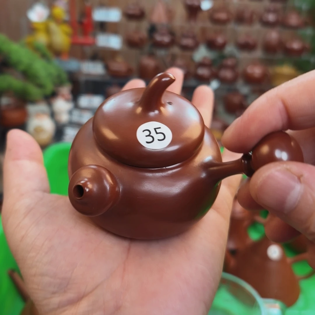 茶壶朱泥朱泥茶壶微瑕80C