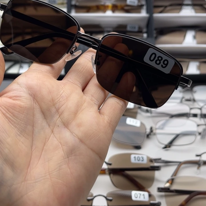 天然水晶石头眼镜